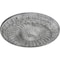 Ekena Millwork Linus Ceiling Medallion, Hand-Painted Ultra Pure White Crackle, 11 1/4"OD x 1 1/8"P CM11LIUWC - alternate 2